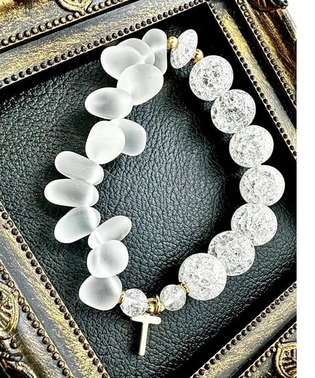 Matte Crystal × Crackle Quartz