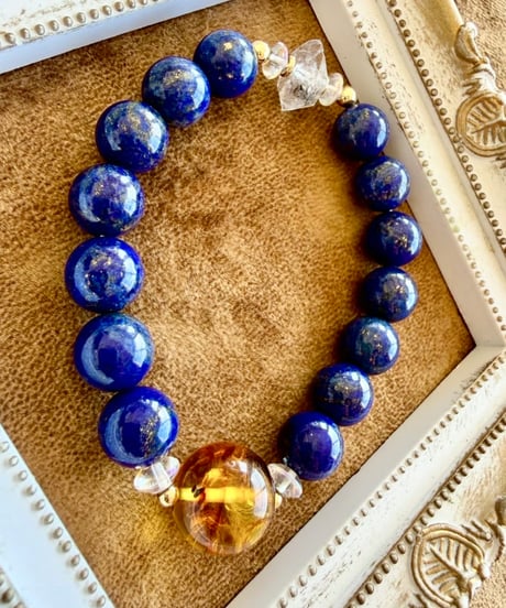 High Quality Lapis Lazuli × Amber 〔限定数本〕
