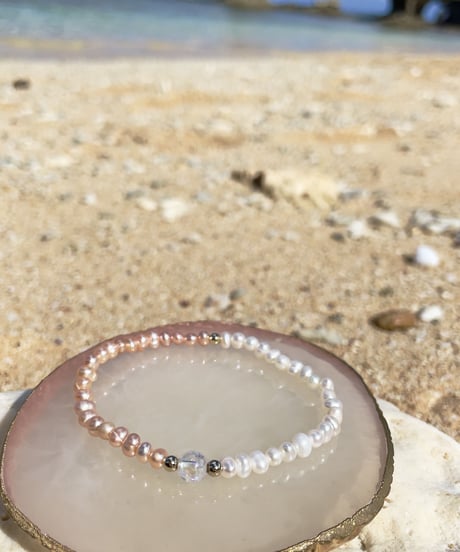 Freshwater Pearl ブレスレット