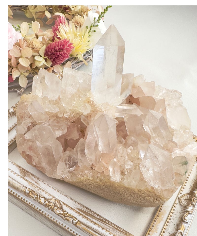 【一点物】ヒマラヤ水晶 原石 ✩.*˚天然石×インテリア 一点物】ヒマラヤ水晶 原石 ✩.*˚天然石×インテリア