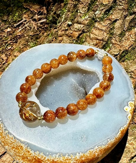 High Quality Golden Rutile Quartz × High Quality Copper Rutile Quartz