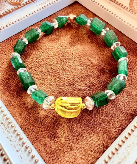 Yellow Sapphire × Green Aventurine （限定１本）