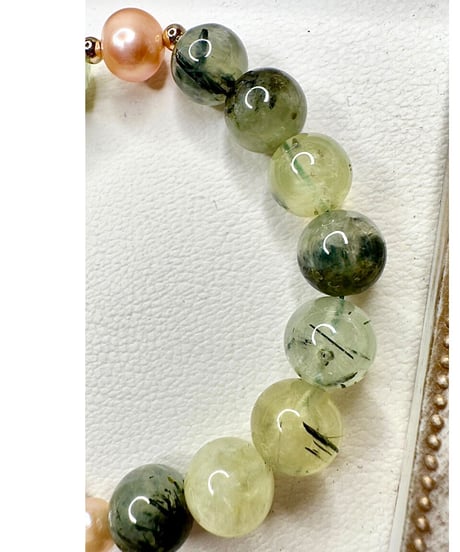 Green Prehnite × Green Prehnite