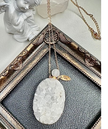 Healing Quality Bottle Pendant Necklace