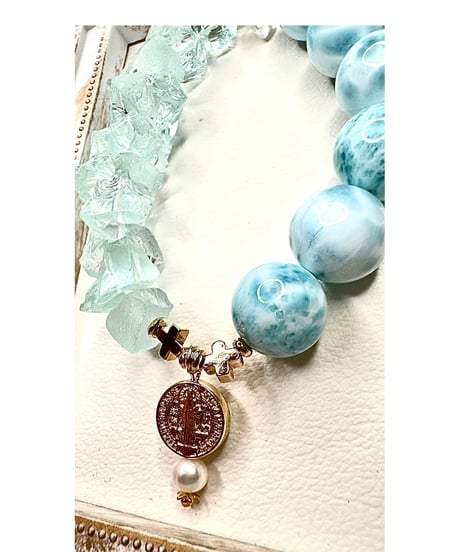 Larimar ×Cyan Crystal