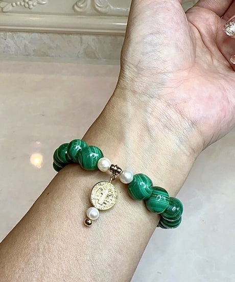 High Quality Vintage Malachite × High Quality Turquoise × Freshwater Pearl