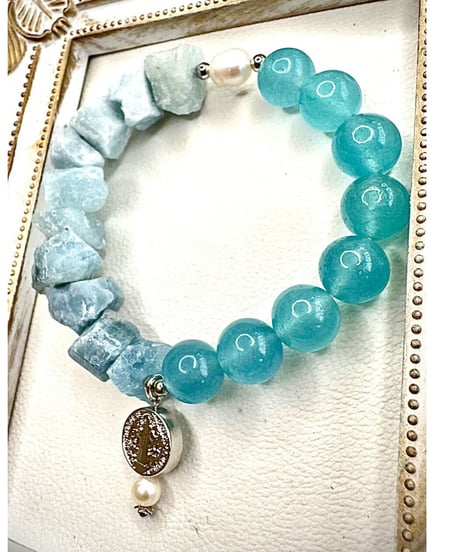 Raw Aquamarine × Aquamarine