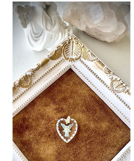vintage galass Angel