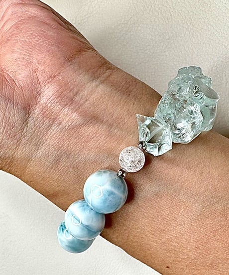 Larimar ×Cyan Crystal