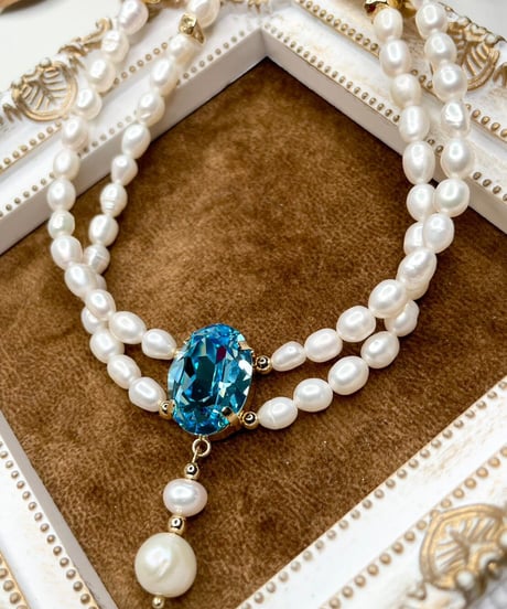 Pearl necklace（White）