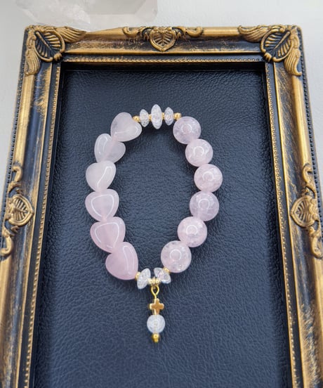 Rosequartz ×  Crackle Rosequartz