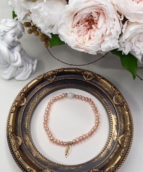 Freshwater pearl  2way（peach）