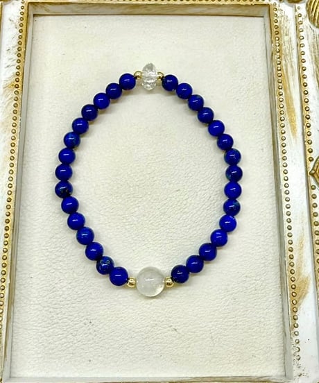 High Quality Himalaya Crystal × High Quality Lapis Lazuli