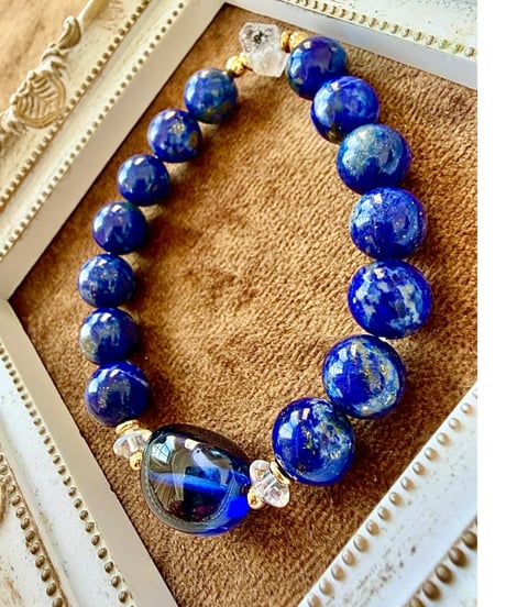 High Quality Lapis Lazuli × High Quality Blue Sapphire  〔限定数本〕