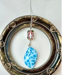 High Quality Larimar × vintage glass（限定１本）