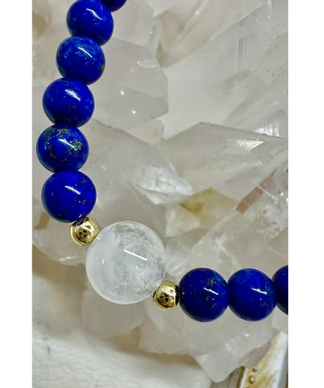High Quality Himalaya Crystal × High Quality Lapis Lazuli