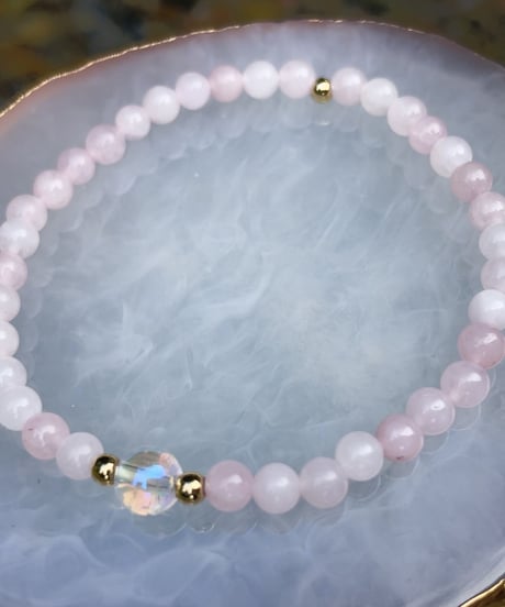 rose quartz　bracelet
