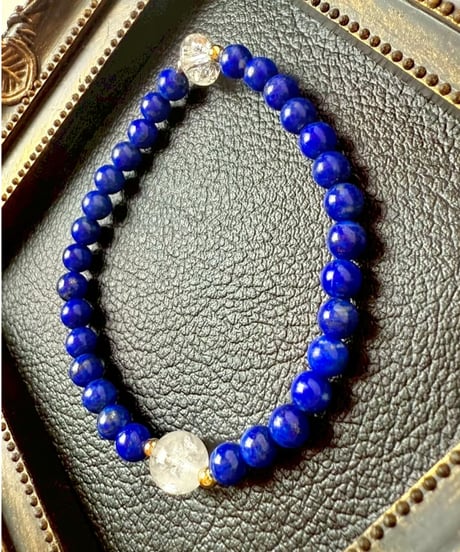 High Quality Himalaya Crystal × High Quality Lapis Lazuli