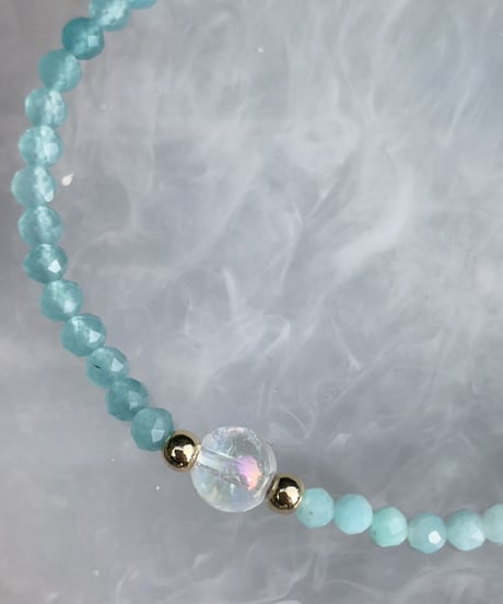 amazonite×amazonite  bracelet