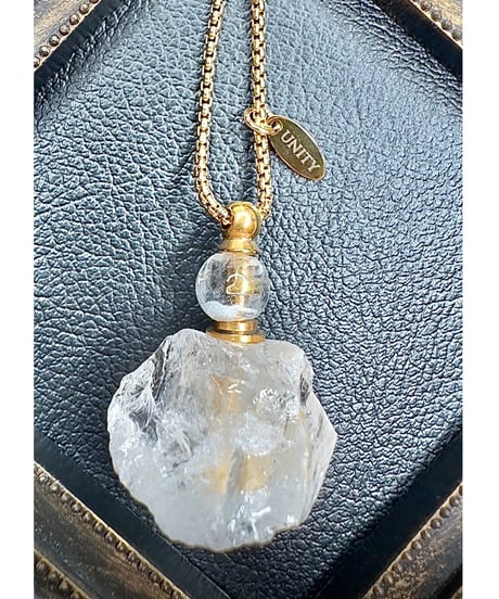 Healing Quality Bottle Pendant Necklace