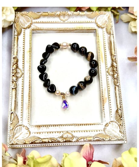 Black Agate ×Black Onyx