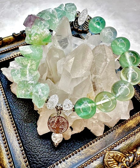 Raw Fluorite × Fluorite