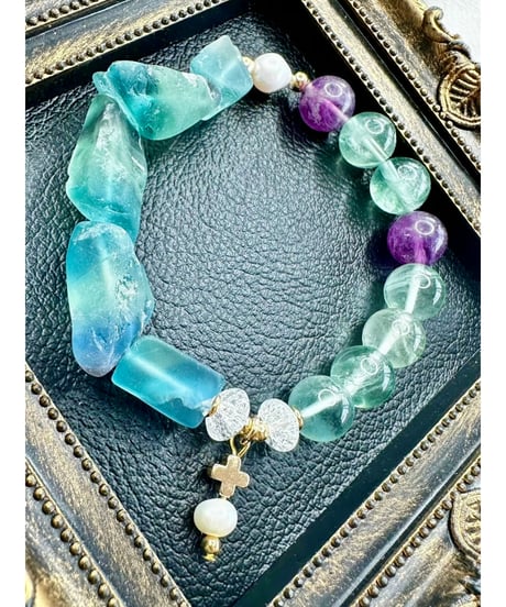 Raw Fluorite × Fluorite