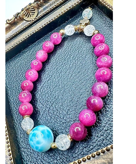 Ruby × High Quality Larimar