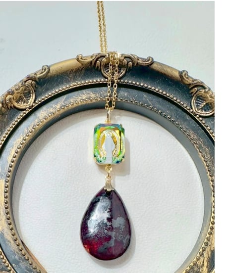 High Quality Sugilite × Vintage Glass （限定１本）