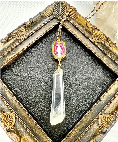 レムリアンシードクリスタル × vintage glass （限定１本）
