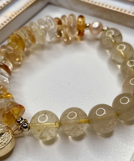 Golden Rutile Quartz ✖ Citrine