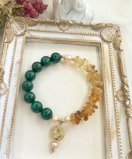 Malachite × Citrine