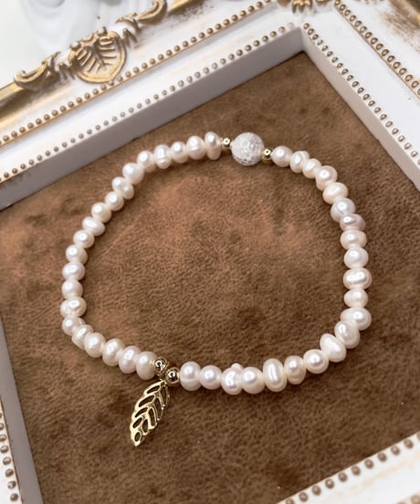 Freshwater pearl  2way（White）