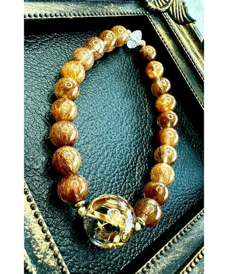 High Quality Golden Rutile Quartz × High Quality Copper Rutile Quartz