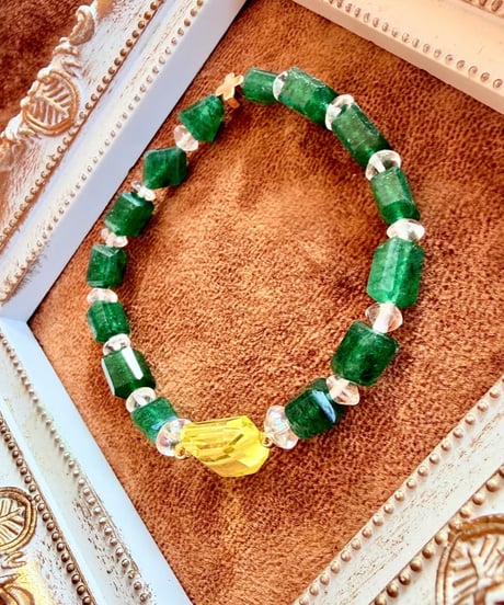 Yellow Sapphire × Green Aventurine （限定１本）