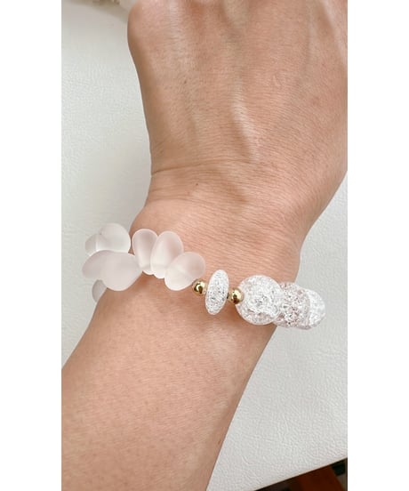 Matte Crystal × Crackle Quartz