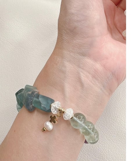 Raw Fluorite × Fluorite