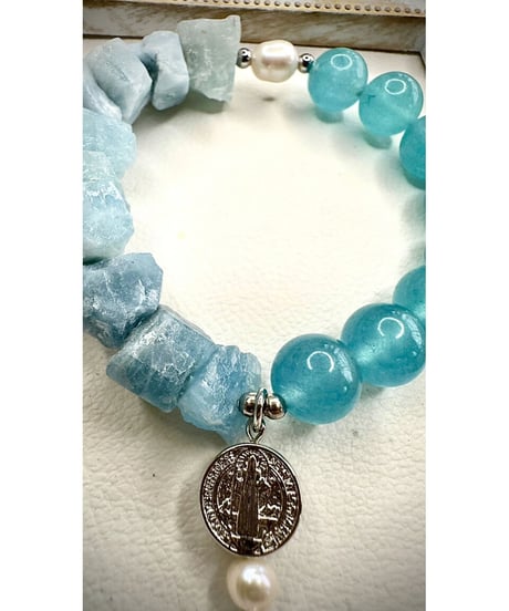 Raw Aquamarine × Aquamarine