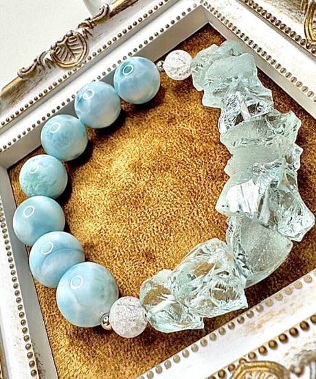 Larimar ×Cyan Crystal