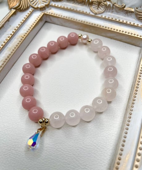 pink opal×rose quartz