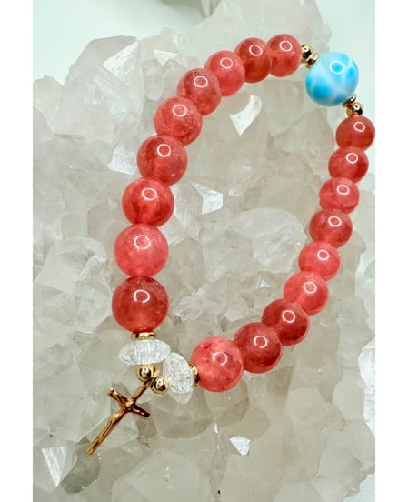 High Quality Ice Inca Rose × High Quality Larimar （限定1本）