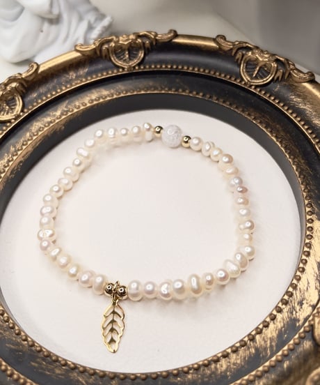 Freshwater pearl  2way（White）