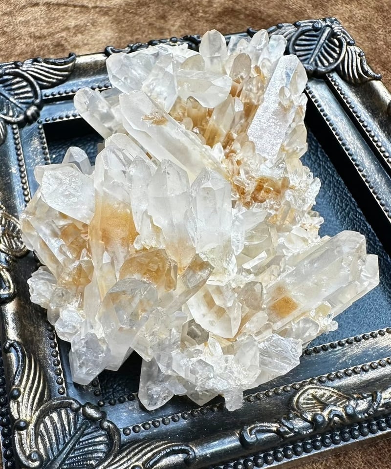 一点物】レムリアンシード 水晶 クラスター ✩.*˚天然石×インテリア