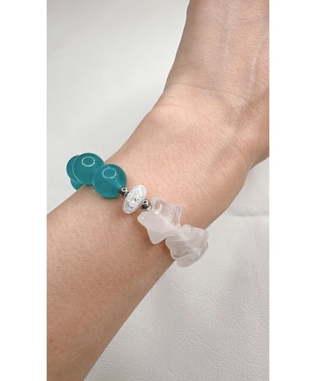 High Quality Amazonite ×  Moonstone