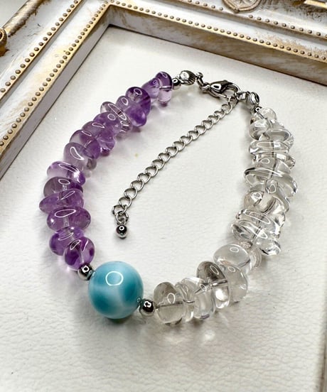Larimar × Amethyst × Crystal