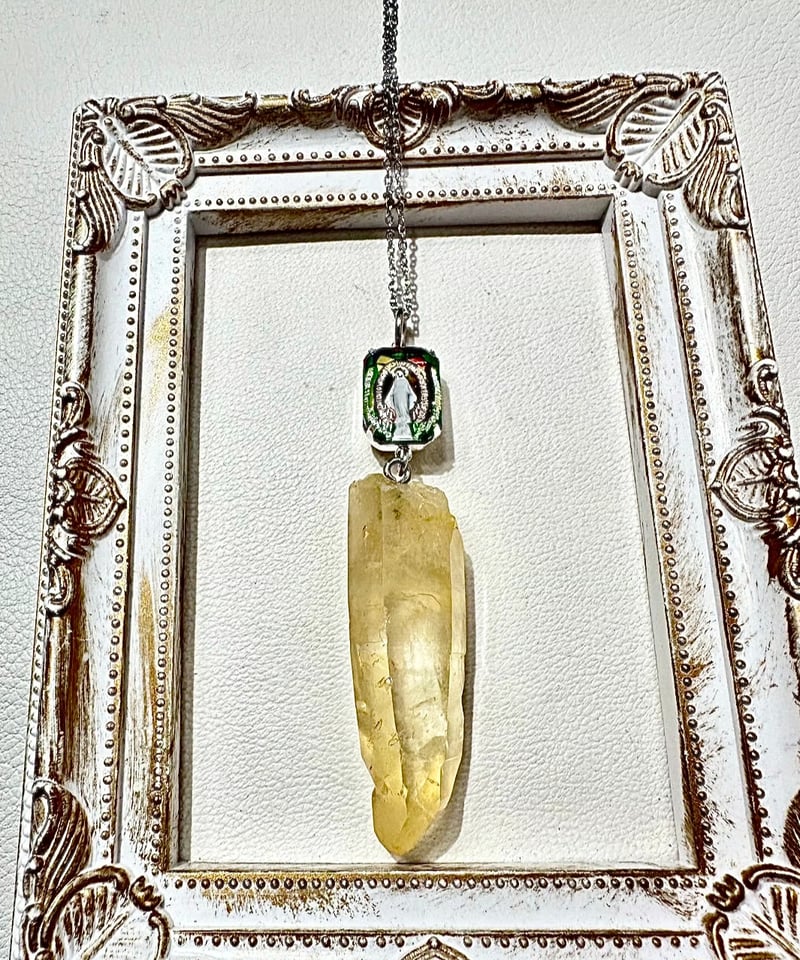 ゴールデンヒーラーレムリアンシード × vintage glass （限定1本