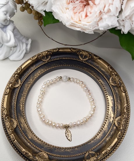 Freshwater pearl  2way（White）