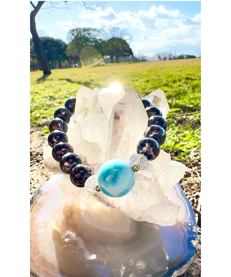 Jepara Meteorite × High Quality Larimar | UNITY