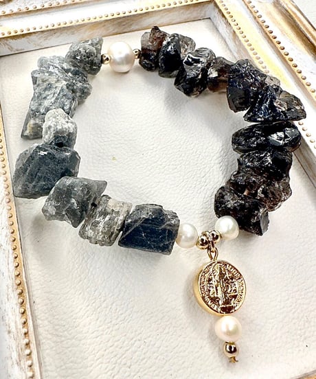 Raw Smoky Quartz× Raw Smoky Quartz