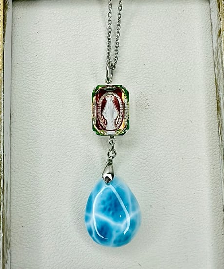High Quality Ice Larimar × vintage glass（限定１本）